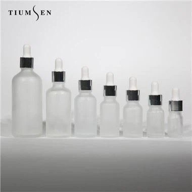 Chai tròn thủy tinh Boston có nắp nhỏ giọt